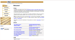 Desktop Screenshot of i-r-i-e.net